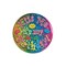 Party Central Club Pack of 12 Vibrantly Colored "Kiss Me It's My Birthday!" Button Party Favors 3.5"
